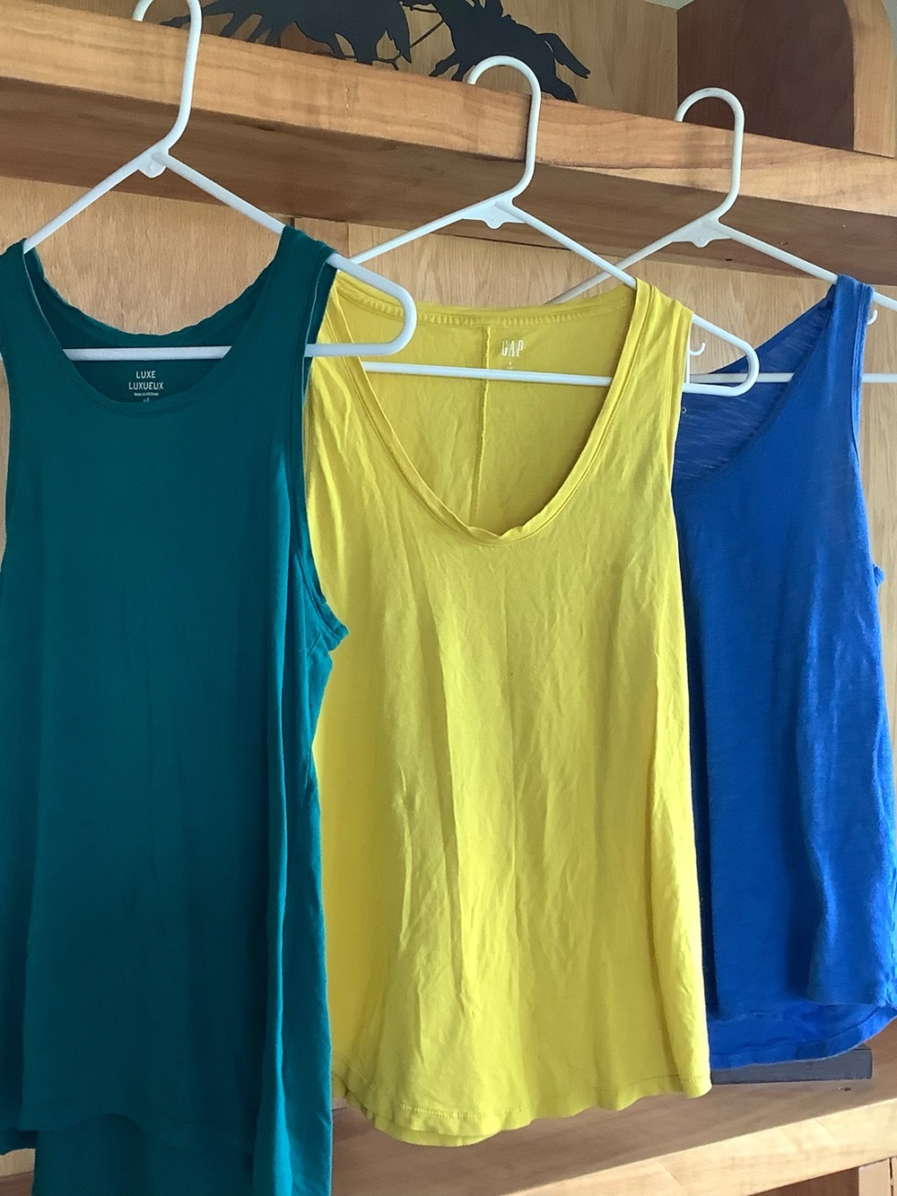 Set of 3 GAP Luxe tank tops EUC